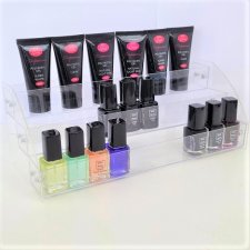 Gellak - Nagellak Display Transparant 3 laags