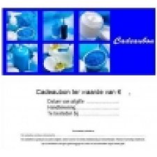 Cadeaubonnen met envelope 10st - Nr. 24