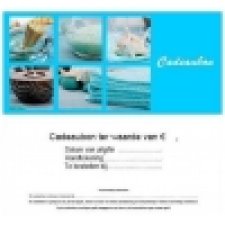 Cadeaubonnen met envelope 10st - Nr. 17