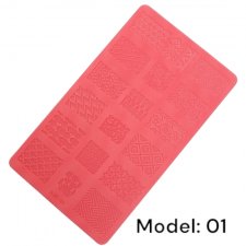 3D Stamping Nail Art Mal - Model 1