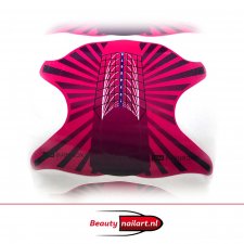 500st Nagelsjablonen Stiletto Classic Roze-Paars