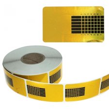 Nagelsjablonen Recht Gel Acryl Goud - Rol 500st