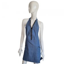 Schort Diamant - Denim Licht Blauw